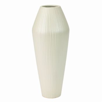 SEVA　ルルベ　マットホワイト　花器　ベース　陶器　GW000032-001