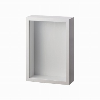【完売品】クレイ　BOX frame Ⅱ　30L21W8H　ホワイト　花器　ベース　フレーム　CC680877-100