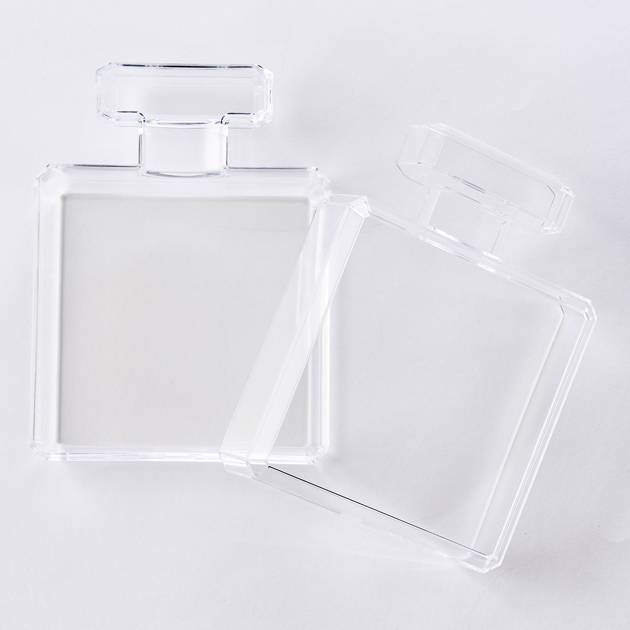 プロフーモ　クリア　香水瓶型クリアケース　花器　ベース　プラスチック　樹脂　GH0HC101-0CL