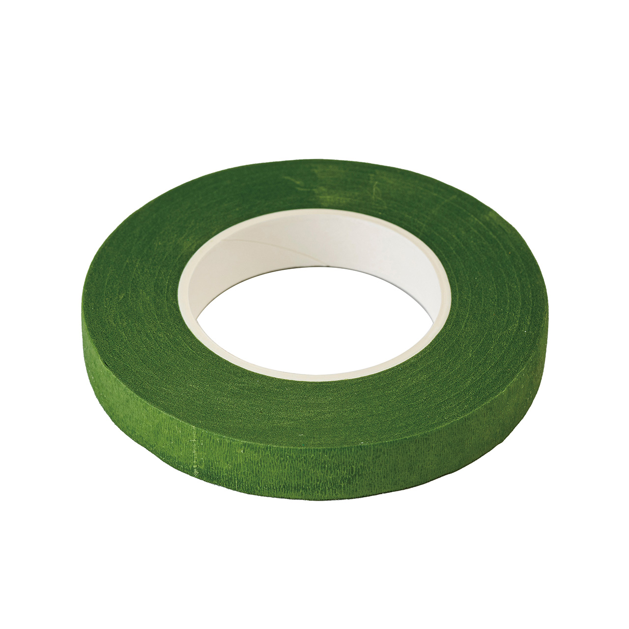 お花のテープ　12mm　グリーン　12巻　フラワーテープ　フラワー資材　AZ000860-004