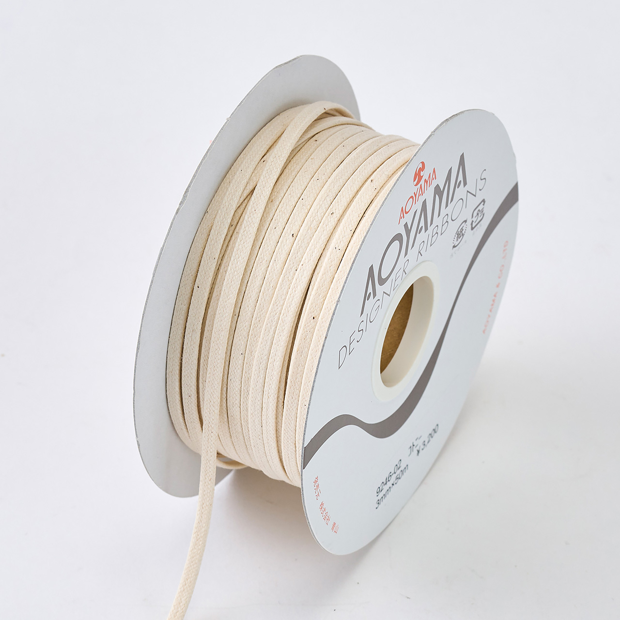 【完売品】青山リボン　コトニー　3mm　#2　1巻　コード　包装資材　コード　紐　ロープ　RA009246-002