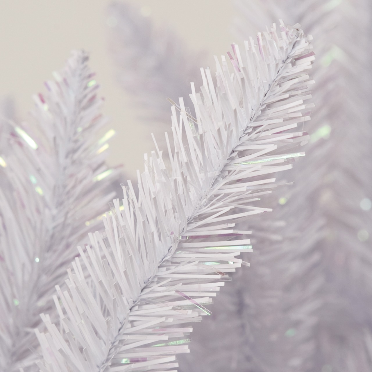 MAGIQ　ホワイトデコールツリー　6F　ホワイト　クリスマスツリー　アーティフィシャルフラワー　造花　XV009260　インテリアグリーン