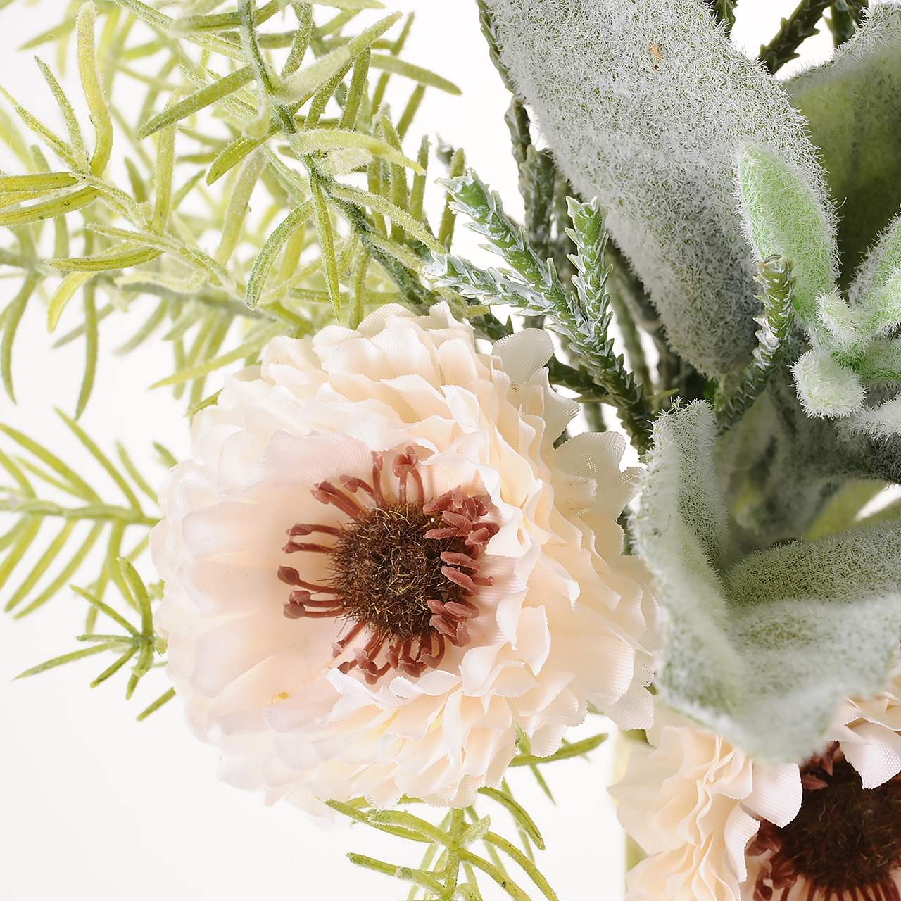 マイフラ 通販 Magiq ミネットヘリクリサムブーケ ホワイト アーティフィシャルフラワー 造花 Fx 長さ 約32 幅 約18cm ホワイト Magiq アーティフィシャルフラワー 造花 全国にmagiq 花器 花資材などをお届けします