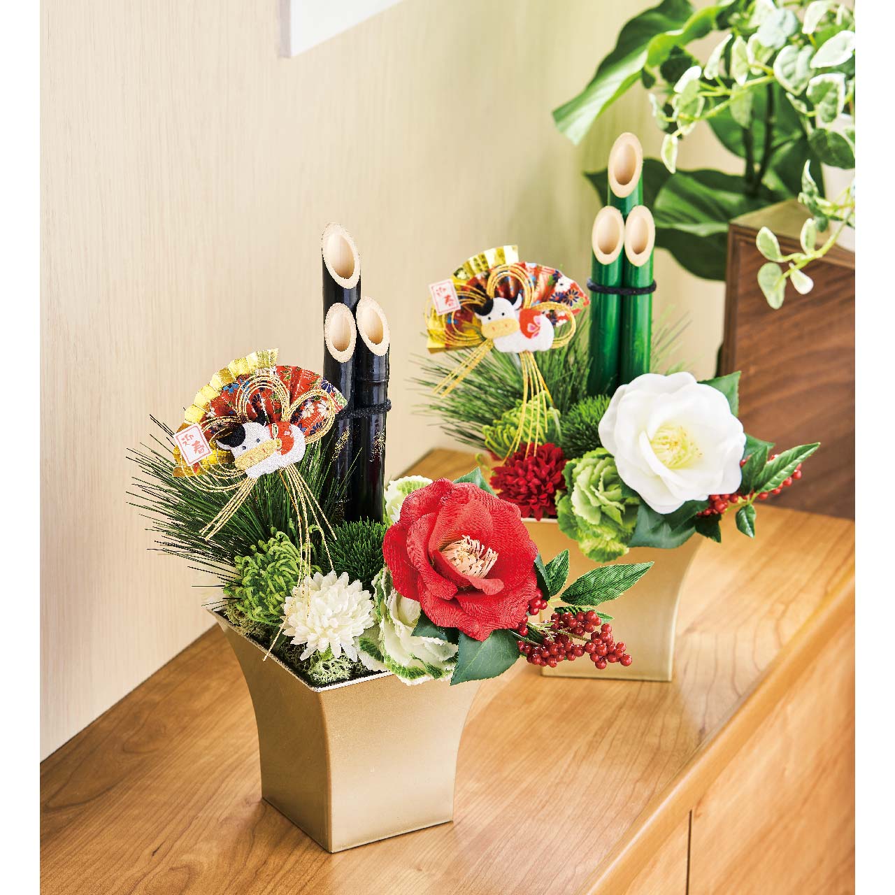 【今季完売】東京堂オリジナル　プラベメタリックスクエア　花器　ベース　プラスチック　GS000532