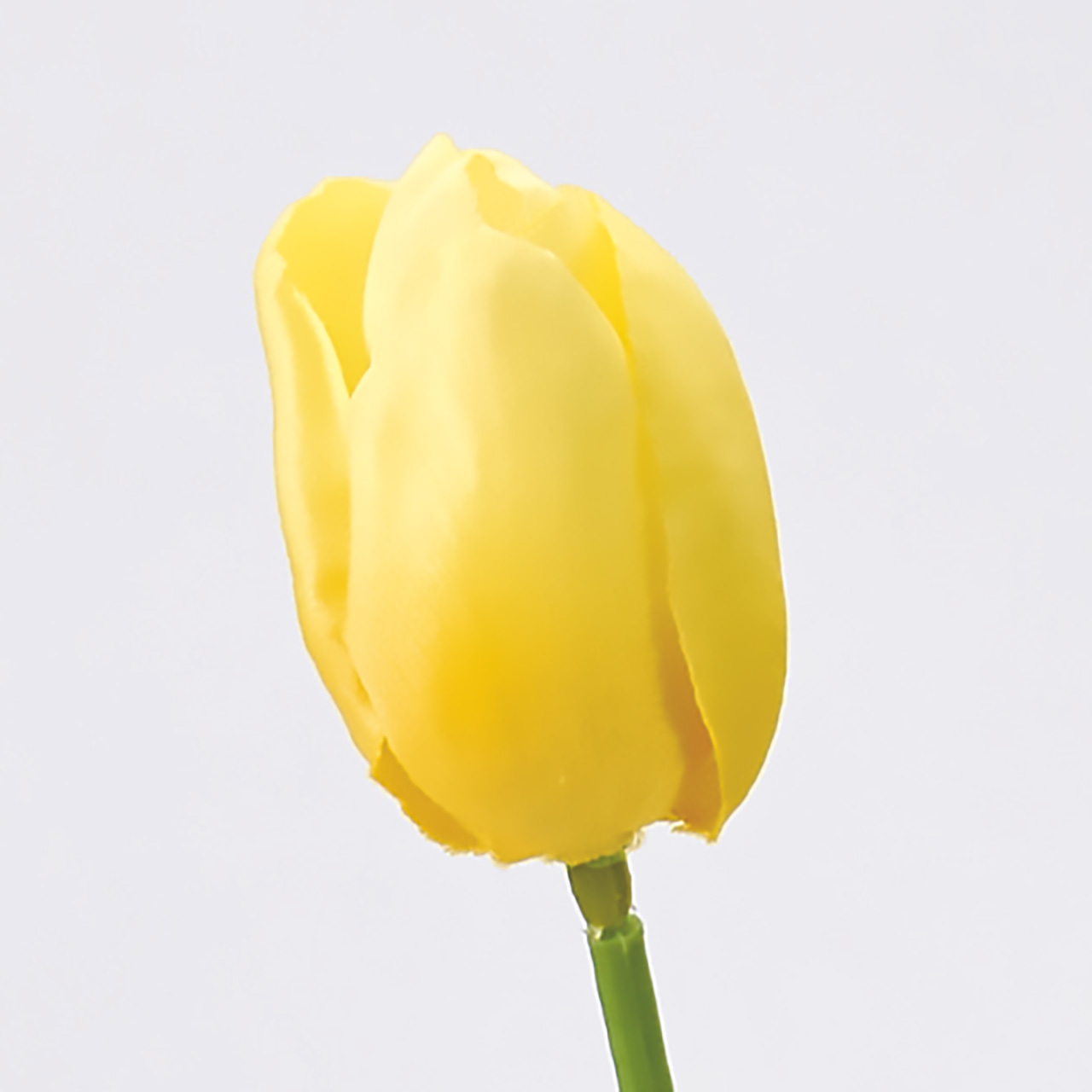 【今季完売】MAGIQ　ツインチューリップ　ライトイエロー　アーティフィシャルフラワー　造花　チューリップ　FM007846-004