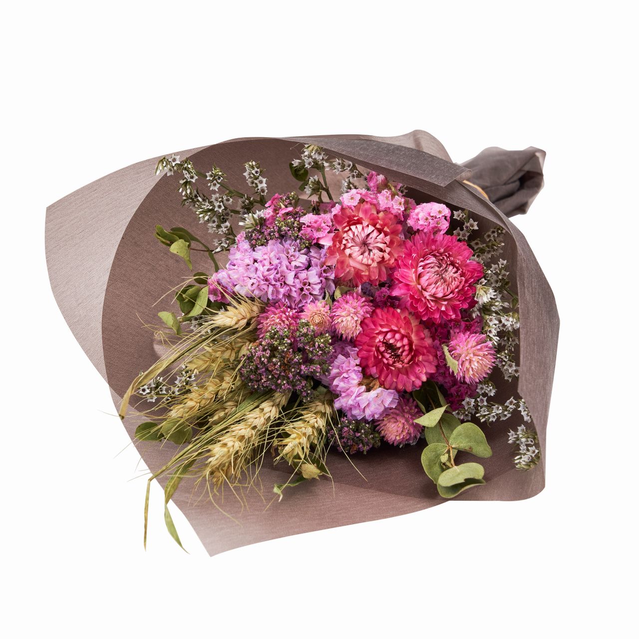マイフラ 通販 Sense Of Nature 国産ドライフラワーのエコバッグブーケ 大 ピンク アレンジメント フラワーギフト Zd 002 ピンク フラワーアレンジメント キット ギフト 全国にmagiq 花器 花資材などをお届けします