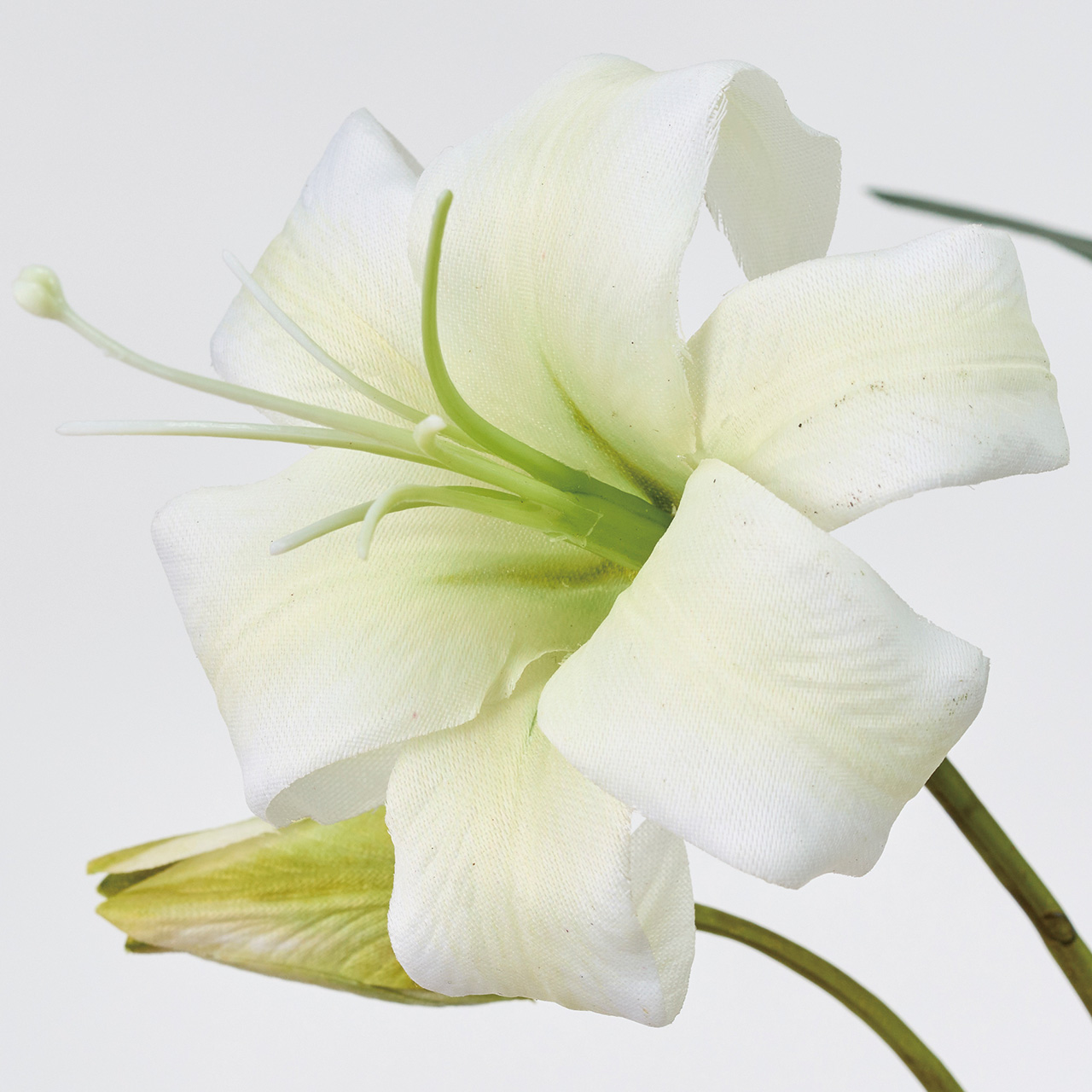 MAGIQ　テトラリリー　ホワイト　アーティフィシャルフラワー　造花　ゆり　カサブランカ　リリー　FM003002-001