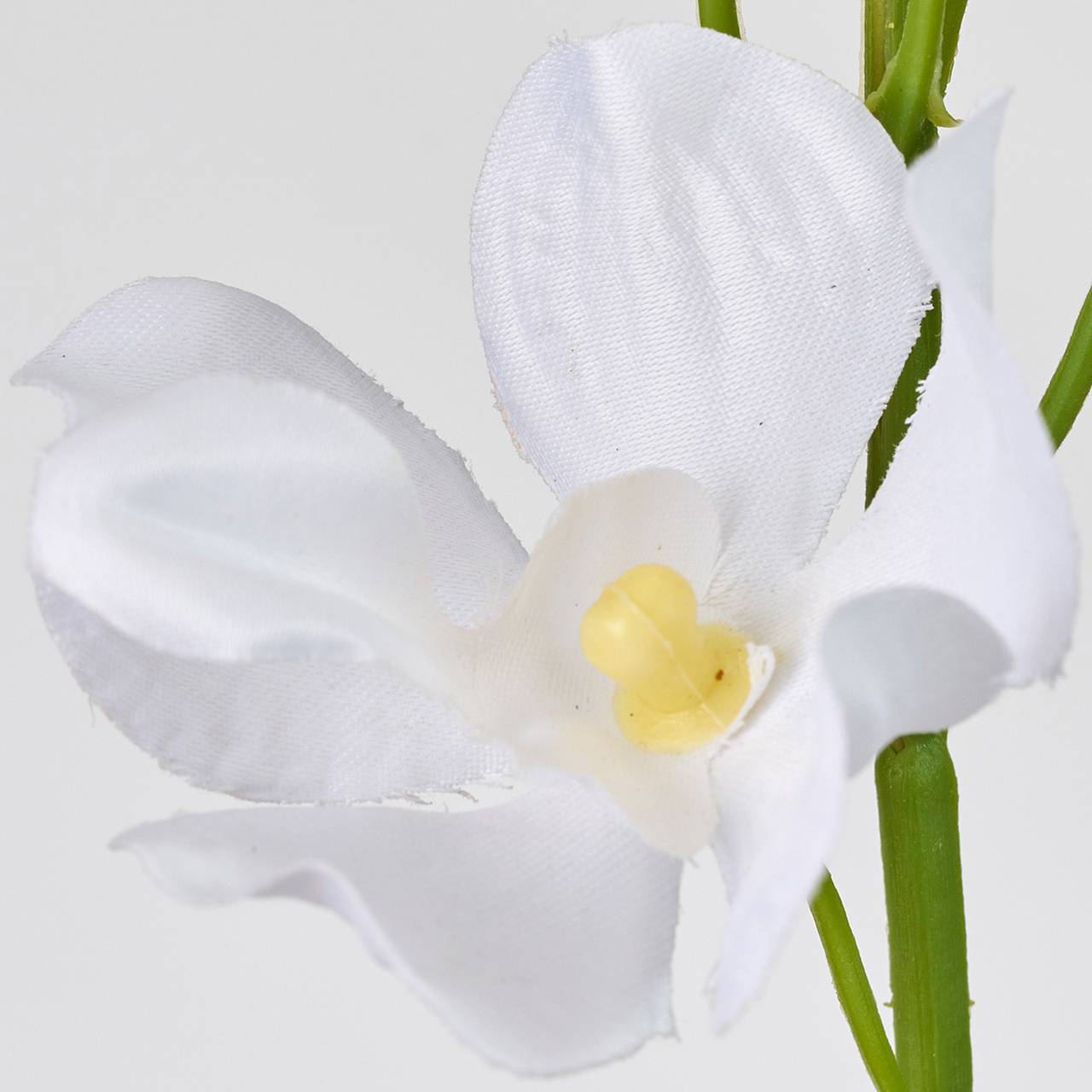 MAGIQ　リオオーキッド　ホワイト／イエロー　アーティフィシャルフラワー　造花　オーキッド　蘭　FM009109-001