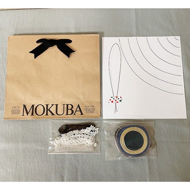 【完売品】MOKUBAで作るリボンツリーキット（ブルー）　アレンジキット　ML039116　MOKUBAリボン　キット