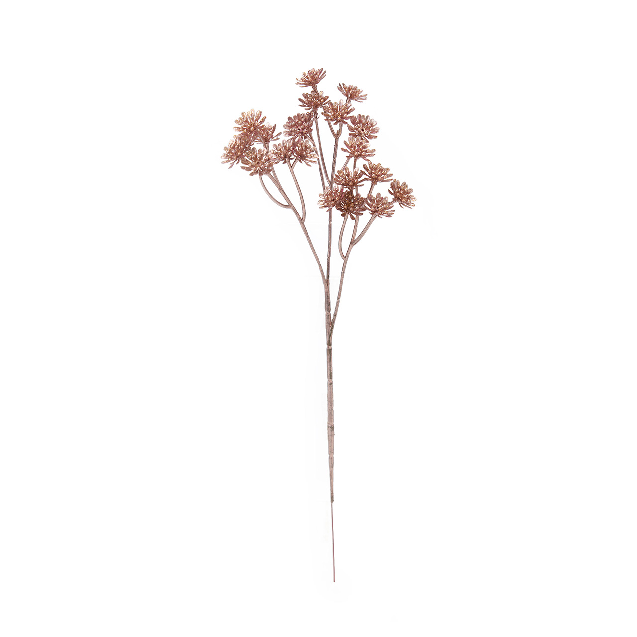 MAGIQ　グロッシーフラワー　ライトピンクゴールド　アーティフィシャルフラワー　造花　FJ003950-002　小花