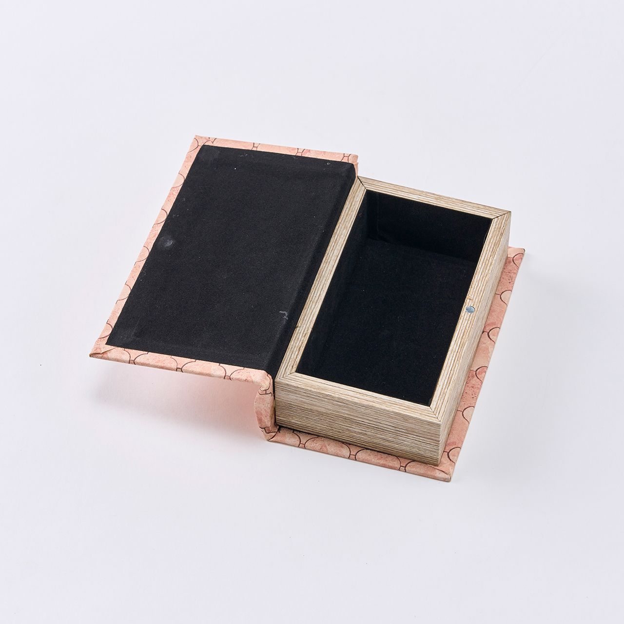 東京堂オリジナル　ブックボックスS　ピンク／モザイク　本型ケース　ディスプレイ　デコレーション素材　XY000010-002