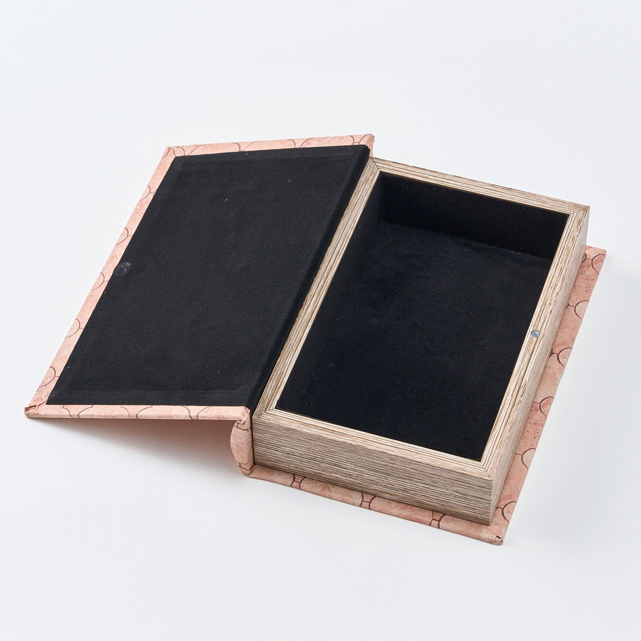 東京堂オリジナル　ブックボックスL　ピンク／モザイク　本型ケース　ディスプレイ　デコレーション素材　XY000020-002