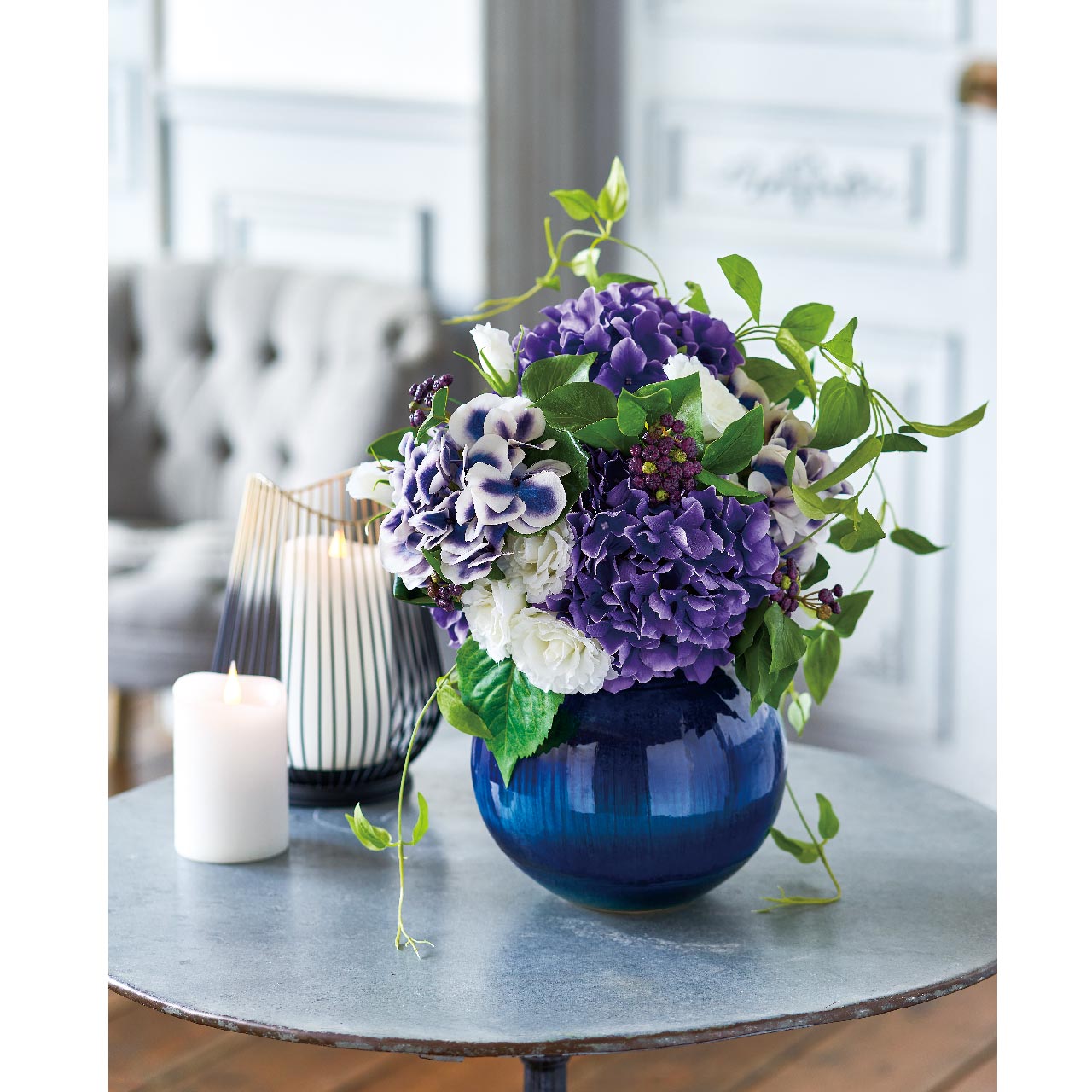 マイフラ】 通販/瑠璃楽花瓶 信楽焼 花器 陶器 花瓶 YK902019(幅 約20×高さ 約21cm): 花器・花瓶 ・フレーム・天然素材ベース/全国にMAGIQ、花器、花資材などをお届けします。