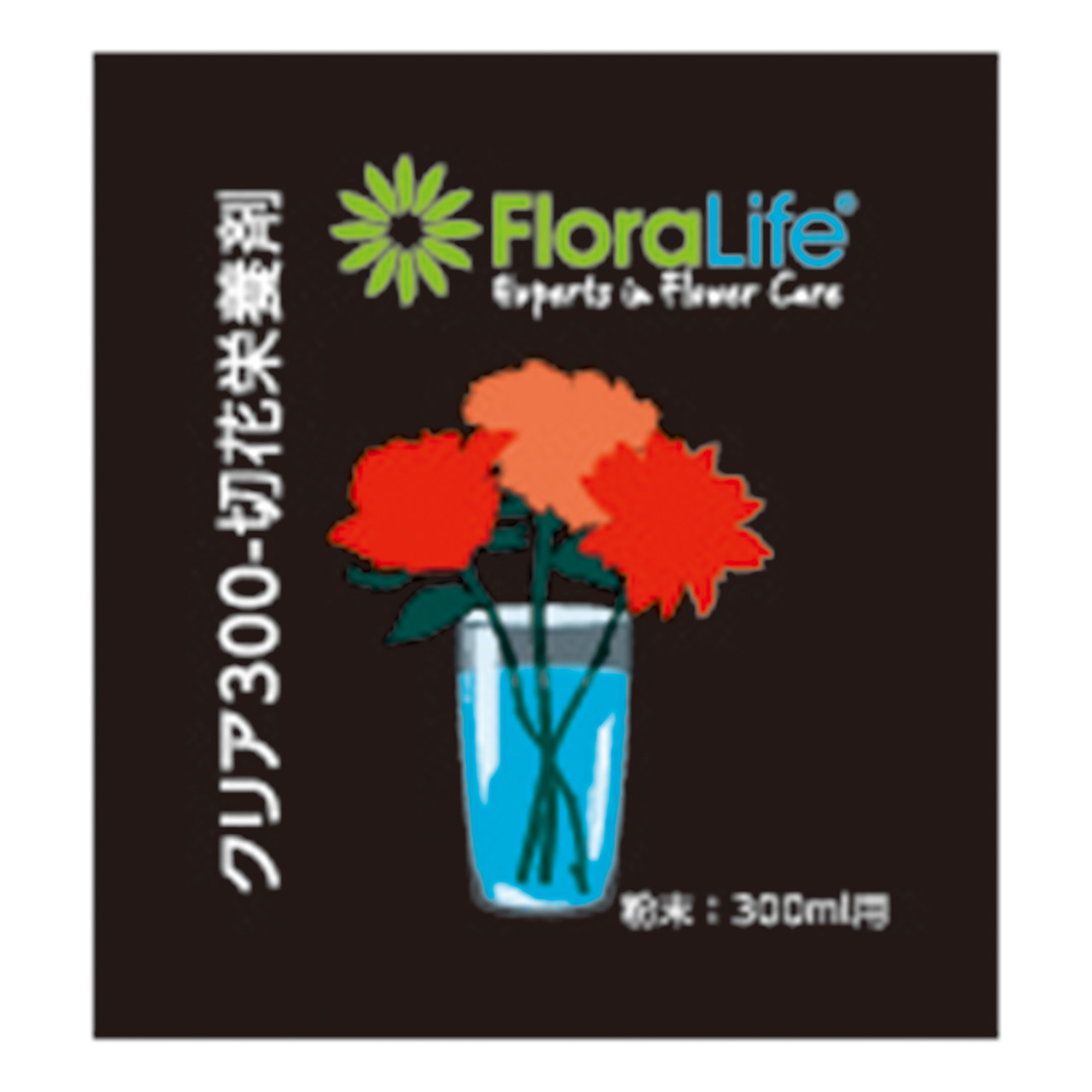 フローラライフ切花栄養剤　粉末3g　100コ入　フラワー資材　切り花栄養剤　SJ025252　フローラライフ