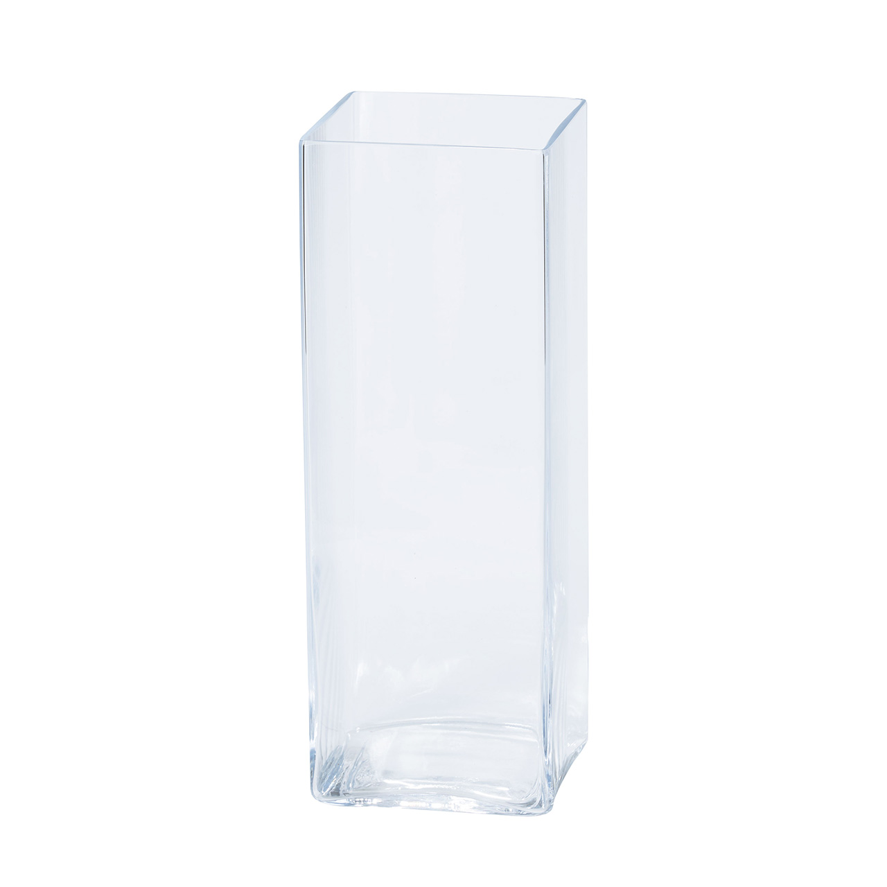 シリンダースクエア10×28　花瓶　花器　ベース　ガラス　GL005592