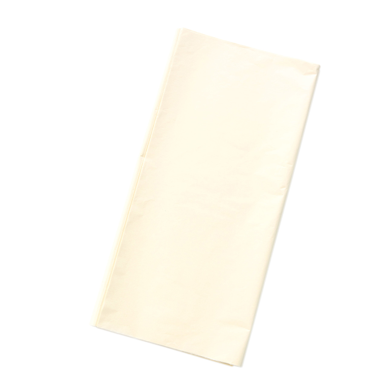 ノンワックスペーパー　オフホワイト　50枚入　ラッピング　不織布　ペーパー　包装資材　WS0000PF-055