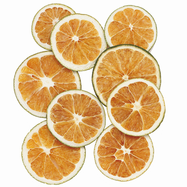 オレンジスライス　ナチュラルグリーン　ドライフラワー　DE019068　フルーツ