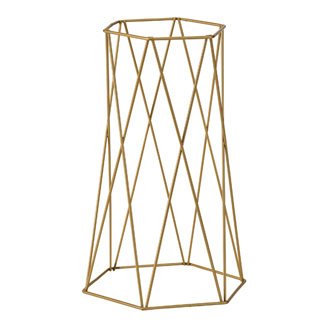 カレイドスタンド・大　ゴールド　ワイヤーベース　ブーケスタンド　ワイヤー素材　ND040479