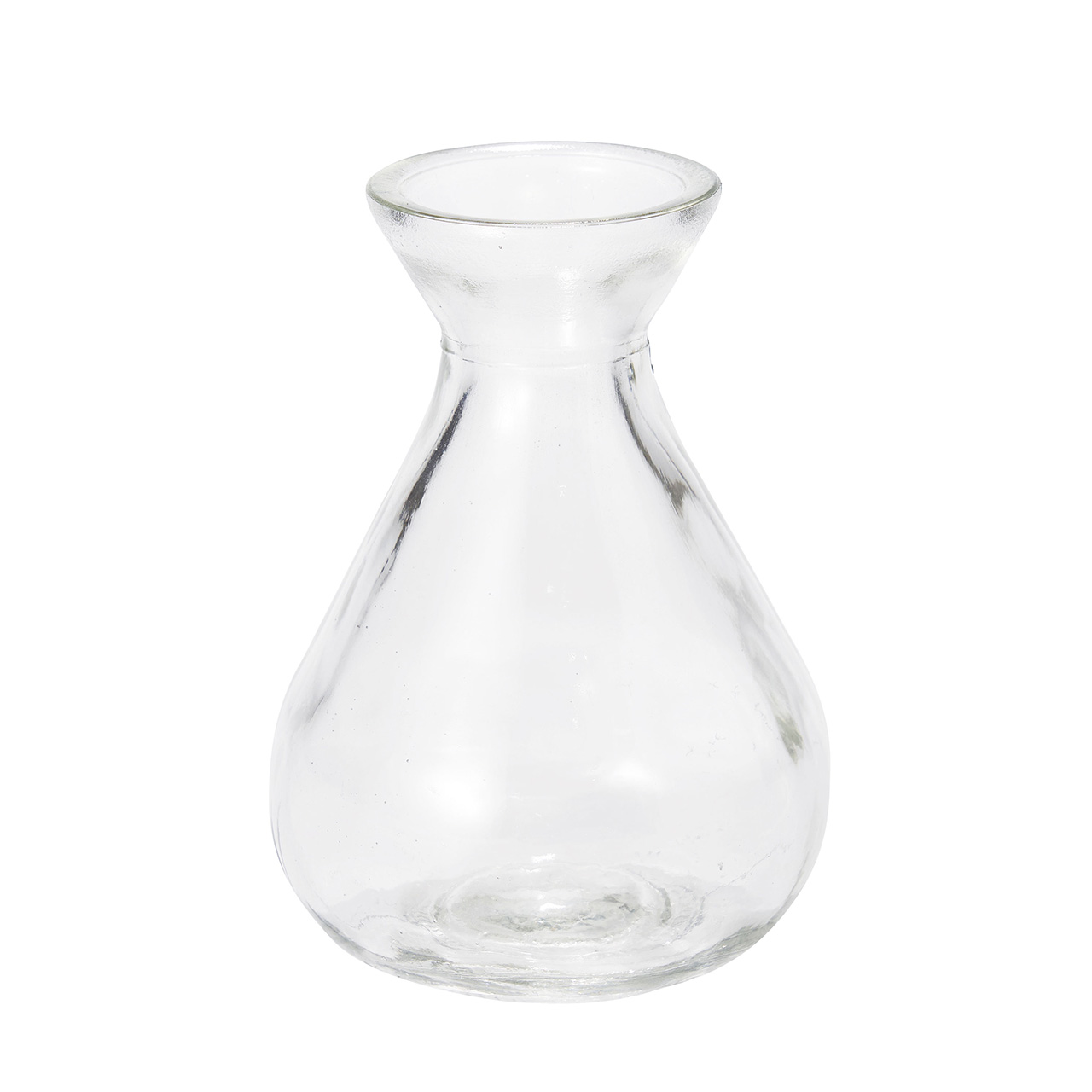 ミニフラワーベース　クリア　花瓶　花器　6コ入　リサイクルガラス　サステナブル　CD00GL17-0CL