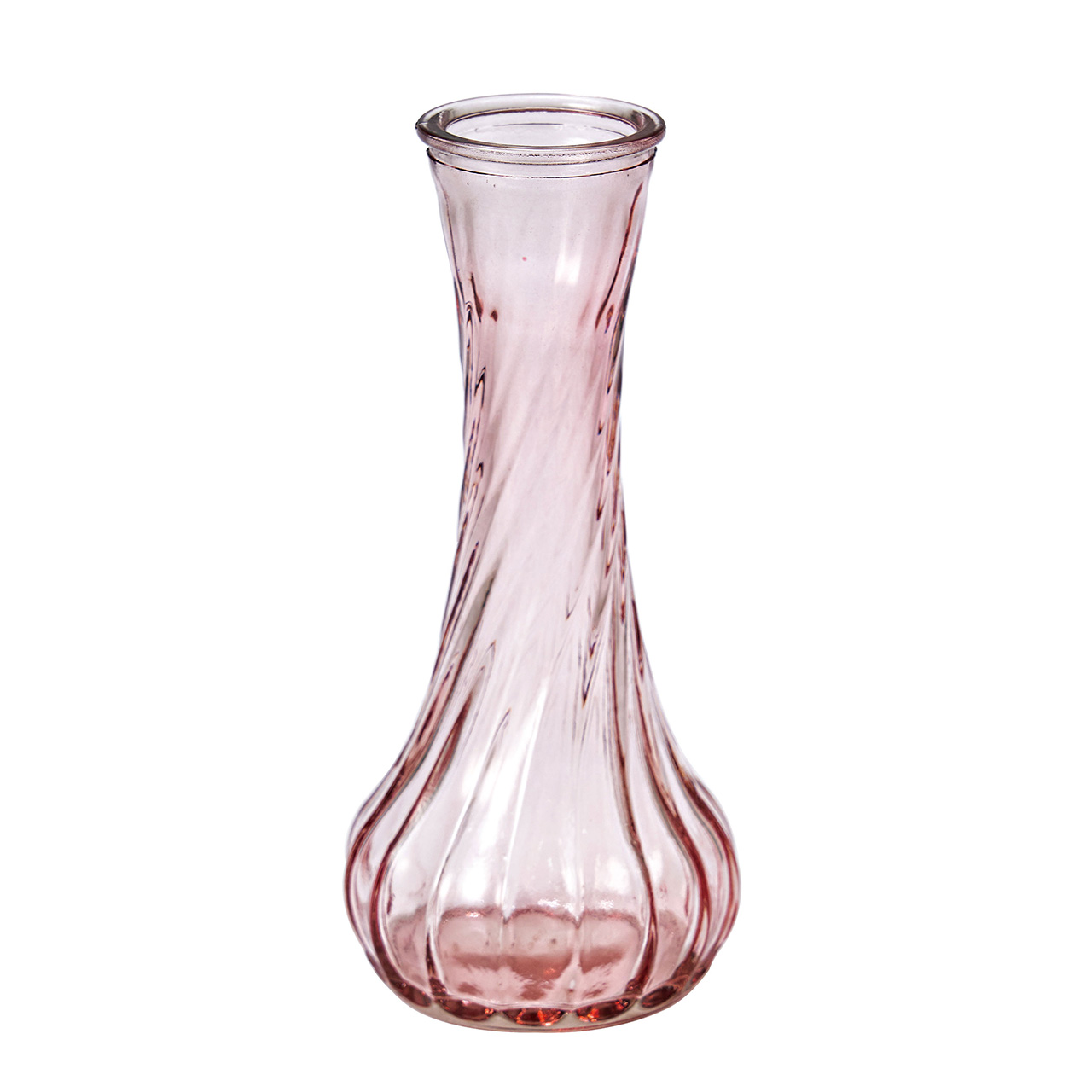 ガラス花瓶　半月型