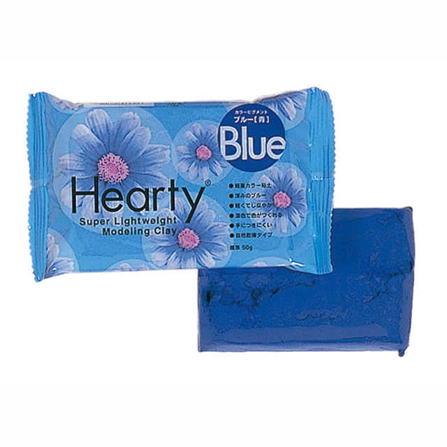 ハーティクレイ　カラー　ブルー　フラワー資材　PZ000063-005　50g　粘土