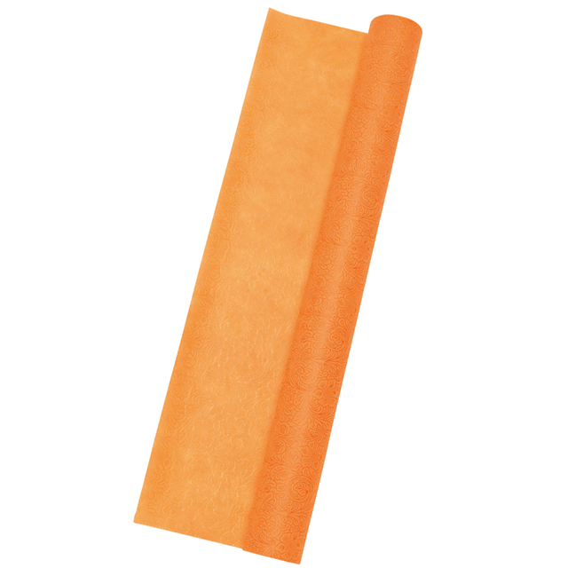 バティックロール　オレンジ　包装資材　ラッピング　WP008700-005　不織布
