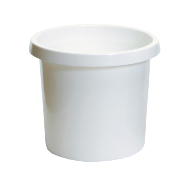 花桶3号　ホワイト　フラワー資材　花桶　GS000032-001　4コ入　プラスチック