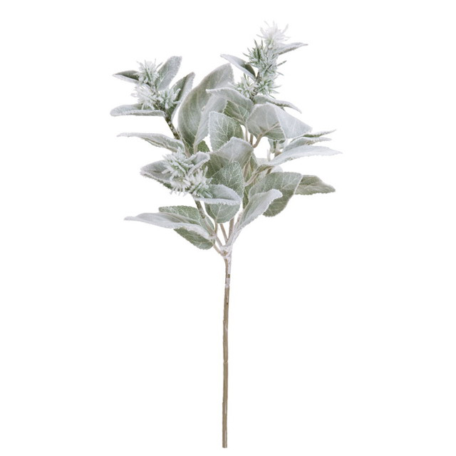 マイフラ 通販 Magiq タイニーラムズイヤー ホワイトグリーン アーティフィシャルフラワー 造花 Fg ハーブ 葉の全長 約3 7 全長 約36cm ホワイトグリーン Magiq アーティフィシャルフラワー 造花 全国にmagiq 花器 花資材などをお届けします
