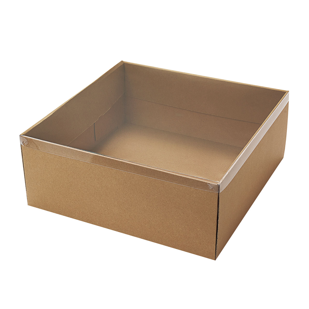 マイフラ】 通販/リースボックス25 包装資材 パッケージ GF000370 5枚入 アレンジBOX(幅 約25cm): リボン ラッピング  包装資材/全国にMAGIQ、花器、花資材などをお届けします。