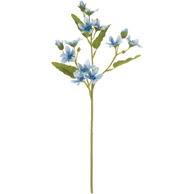 マイフラ 通販 Magiq ブルースターカレン ブルー アーティフィシャルフラワー 造花 Fm 005 ブルースター 花径 約3 5 全長 約36cm ブルー Magiq アーティフィシャルフラワー 造花 全国にmagiq 花器 花資材などをお届けします