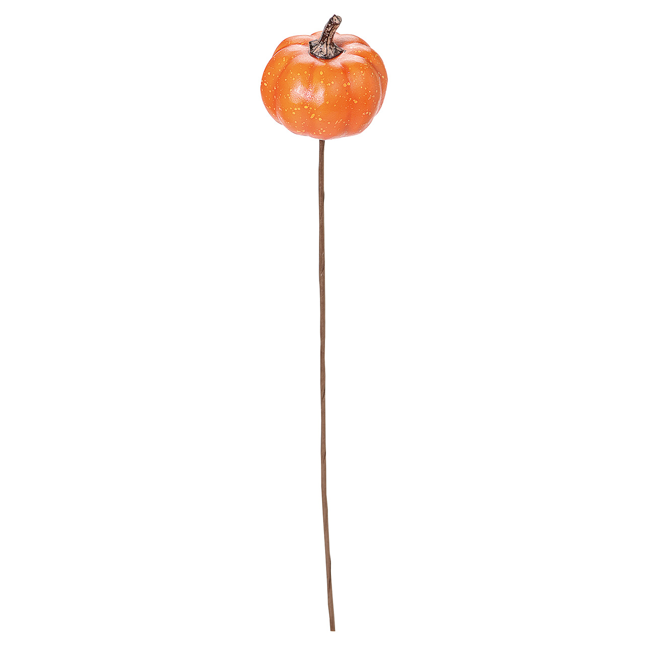 【完売品】シックパンプキン ピックS　アーティフィシャルフラワー　造花　ハロウィン　かぼちゃ　HW001002　6本入