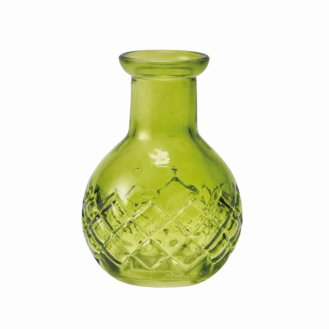 サイダーズ　グリーン　花器　ガラス　1BOX (12本)　花瓶　CX001406-023【スペシャルプライス】