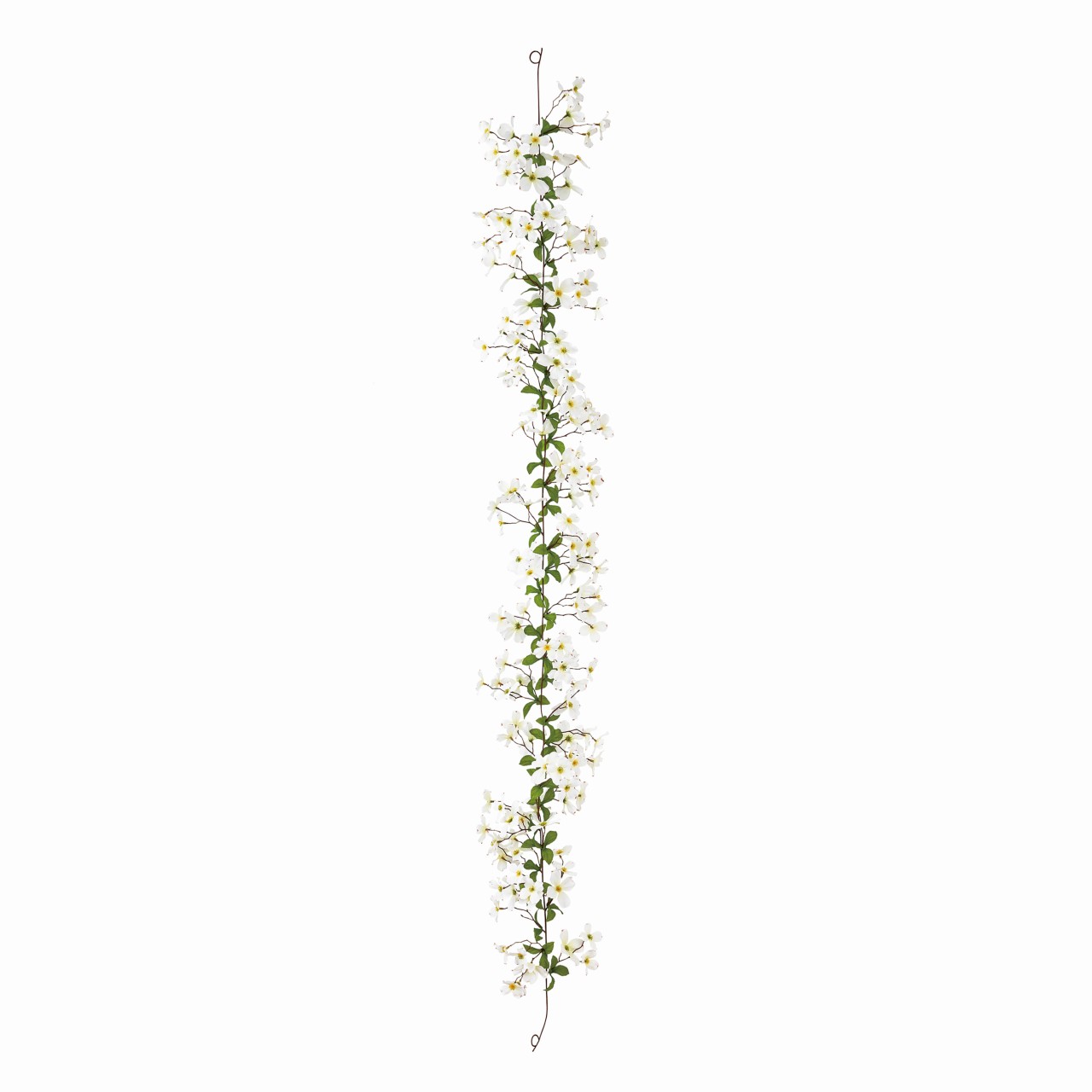 マイフラ 通販 Magiq ブラン花みずきガーランド ホワイト アーティフィシャルフラワー 造花 Fm ハナミズキ 花径 約6 8 長さ 約180cm ホワイト Magiq アーティフィシャルフラワー 造花 全国にmagiq 花器 花資材などをお届けします