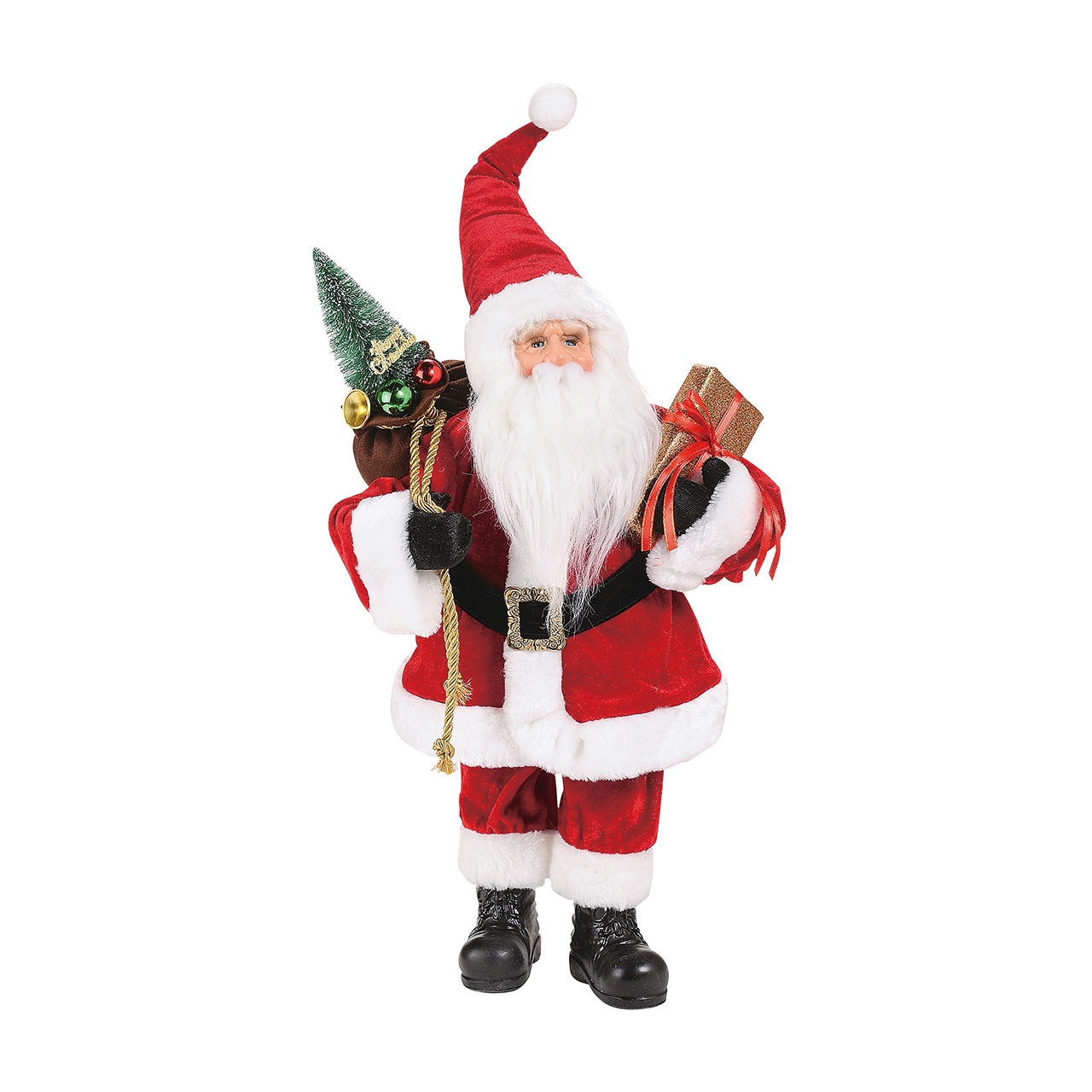 マイフラ 通販 ペールノエル サンタの人形 デコレーション素材 クリスマス 置物 Xu 幅 約28 高さ 約46cm デコレーション 素材 全国にmagiq 花器 花資材などをお届けします