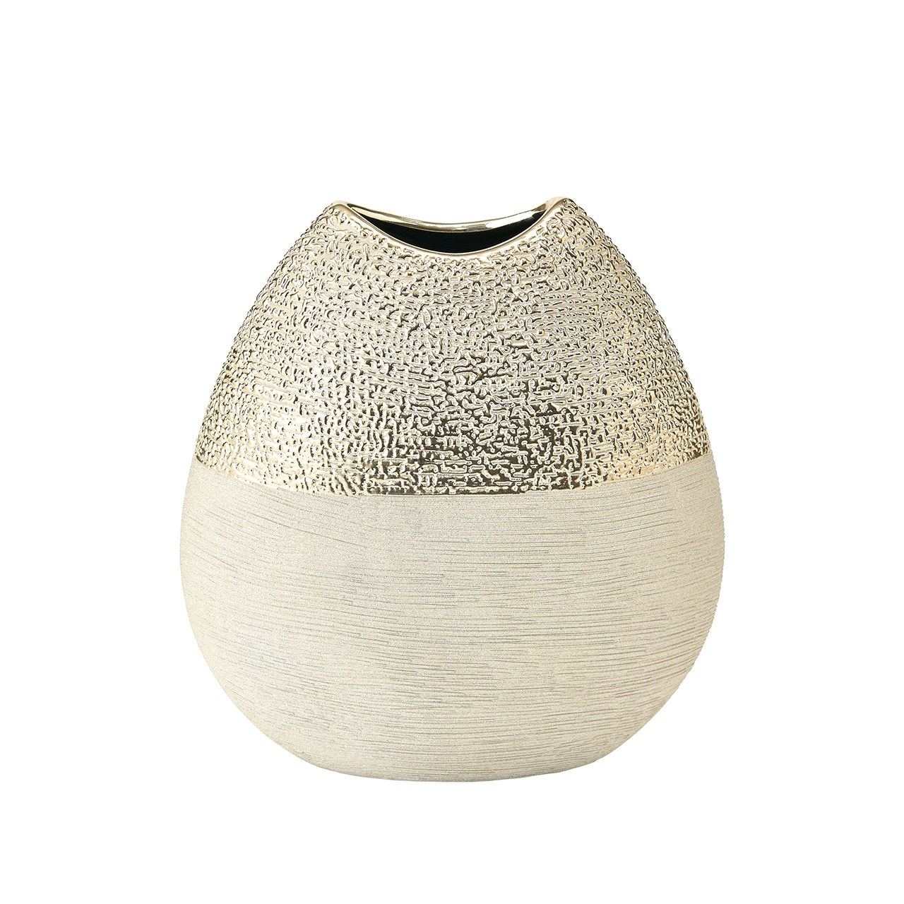グランサークル S　ゴールド　花器　陶器　花瓶　CA000151-018