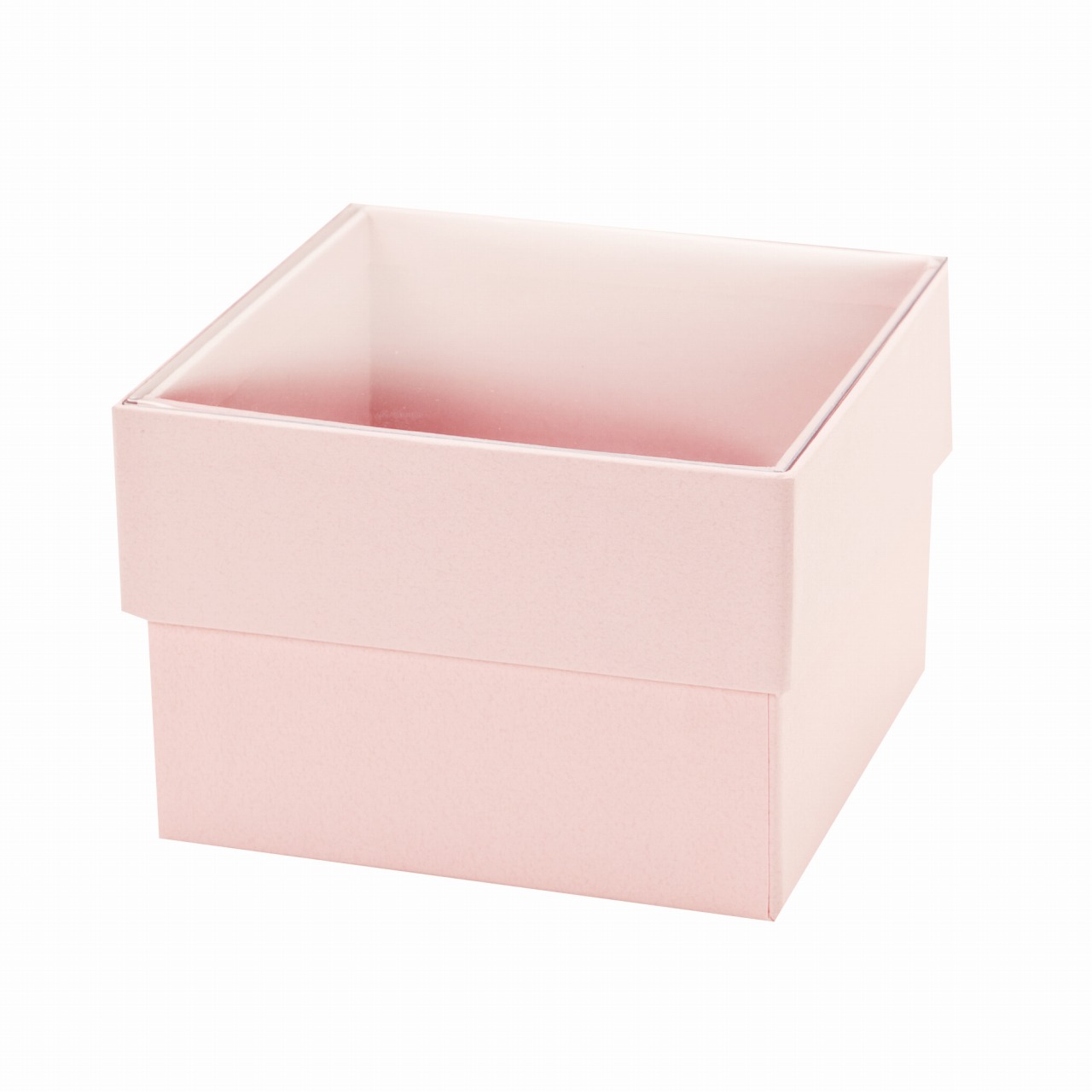 シースルーボックス　ピンク　ギフトボックス　GF000012-002　紙素材