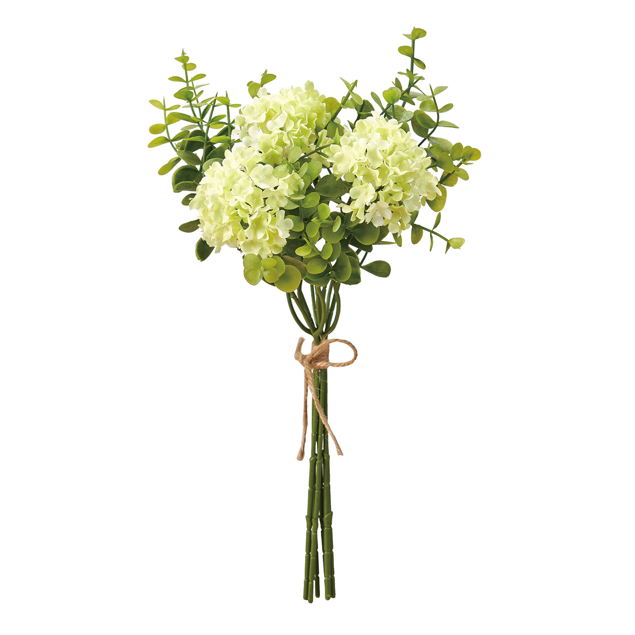 マイフラ】 通販/MAGIQ ビバーナムユーカリブーケ ライトグリーン アーティフィシャルフラワー 造花 スノーボール ビバーナム  FM003390-023(ライトグリーン): MAGIQ(アーティフィシャルフラワー 造花)/全国にMAGIQ、花器、花資材などをお届けします。