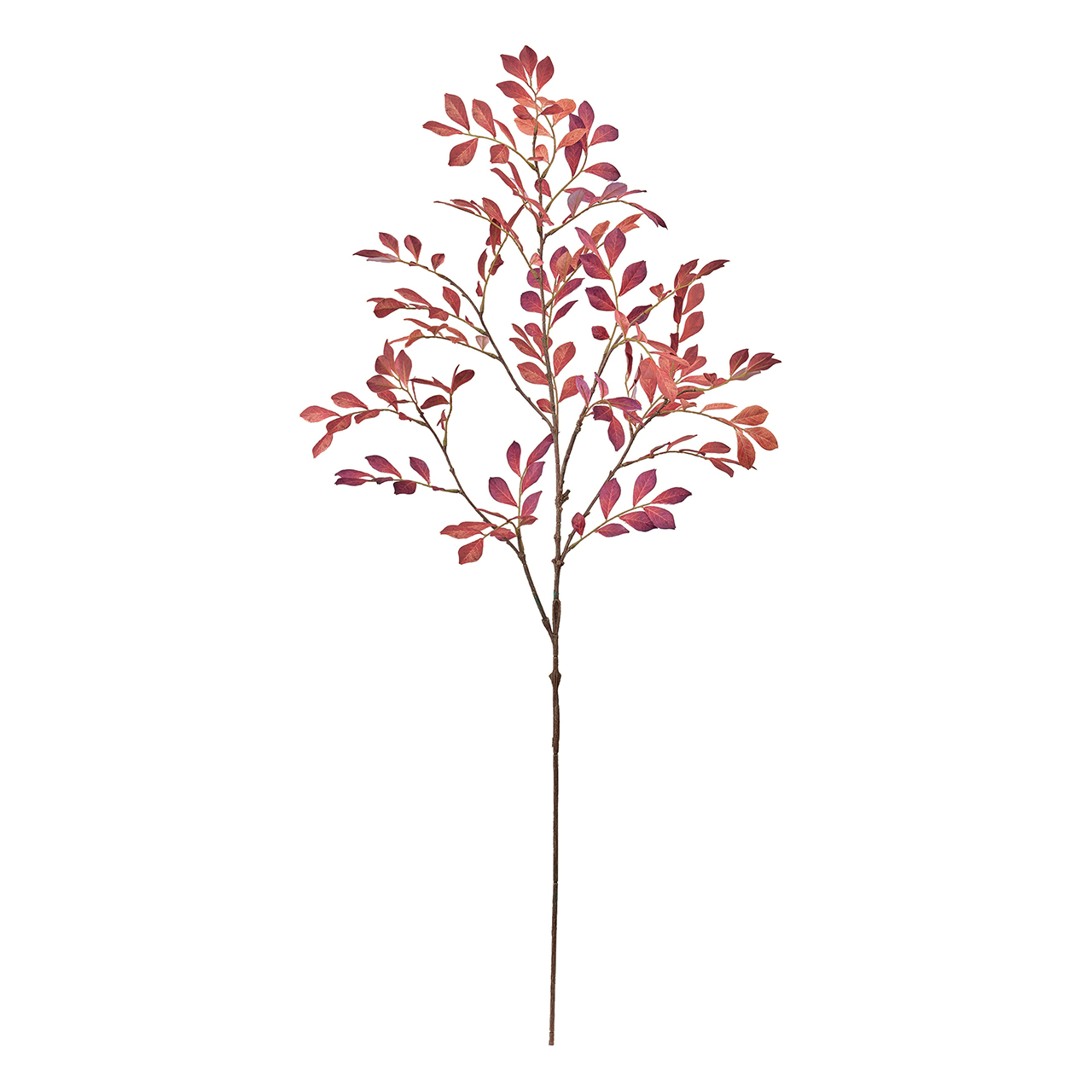 MAGIQ　ルージュリーフブランチ　バーガンディ　アーティフィシャルフラワー　造花　紅葉　オータムリーフ　FG300469-007
