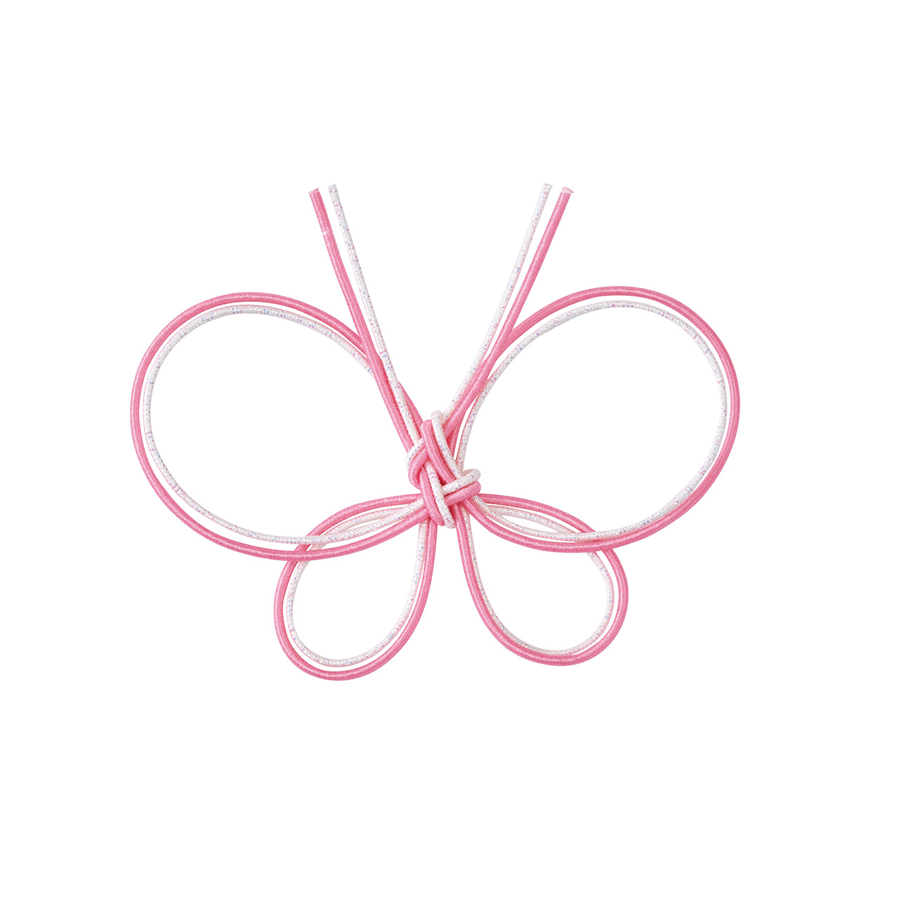 水引蝶々結び　ピンク　水引飾り　6コ入　デコレーション素材　パーツ　MH000600-002