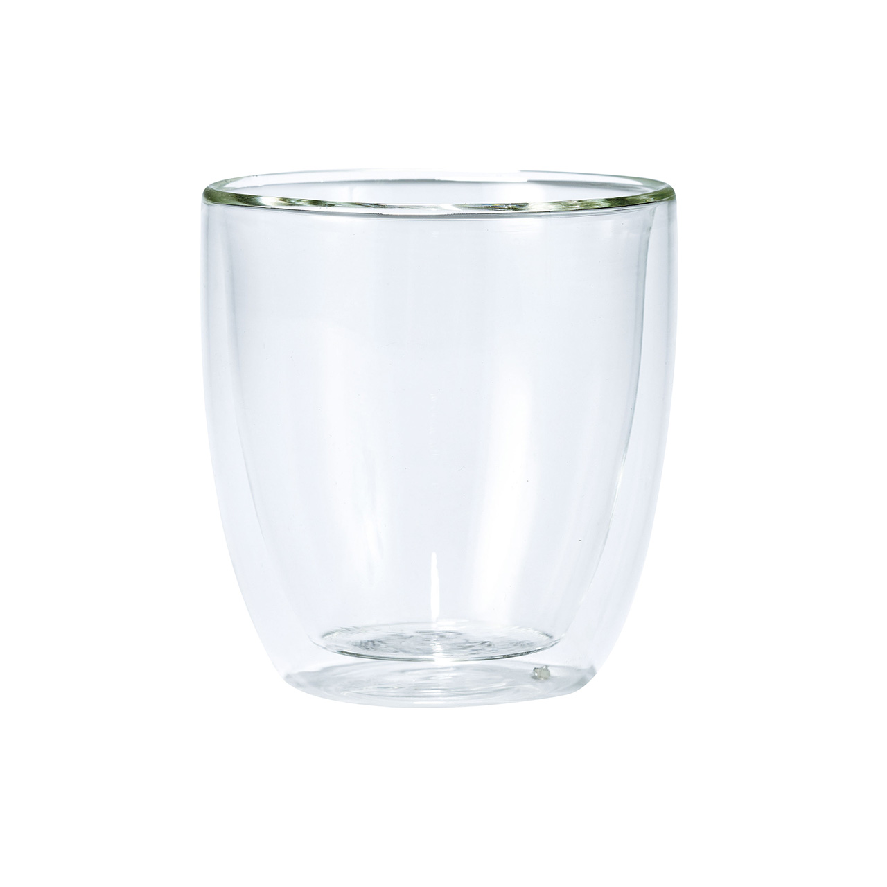 ミヤザキ食器　M.STYLE　ダブルウォールラウンドカップ250　ガラス　コップ　花器　ベース　CKDW0114