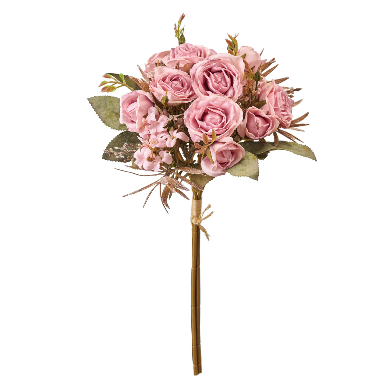 マイフラ】 通販/MAGIQ セシルローズブーケ アンティークピンク アーティフィシャルフラワー 造花 ローズ バラ  FM000616-002(アンティークピンク): MAGIQ(アーティフィシャルフラワー 造花)/全国にMAGIQ、花器、花資材などをお届けします。