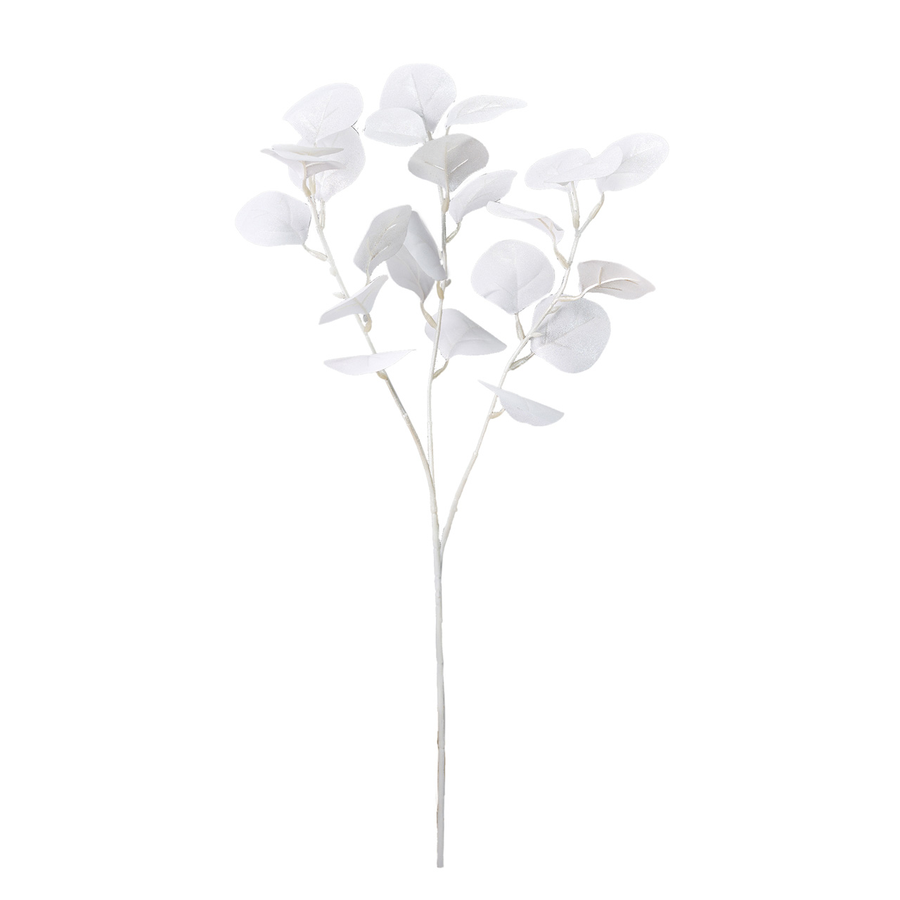 【今季完売】MAGIQ　ジョセフユーカリ　パール／ホワイト　アーティフィシャルフラワー　造花　ユーカリ　FX001125-001