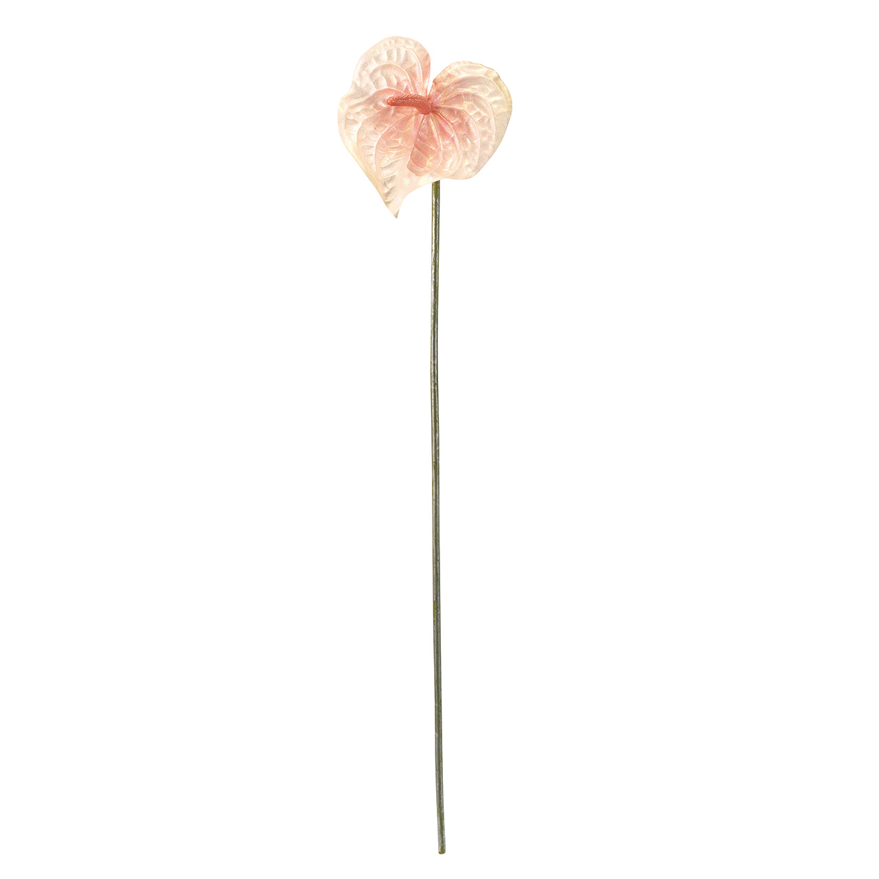MAGIQ　パーリーアンスリウム　ピンク　アーティフィシャルフラワー　造花　トロピカルフラワー　アンスリウム　FM005725-002