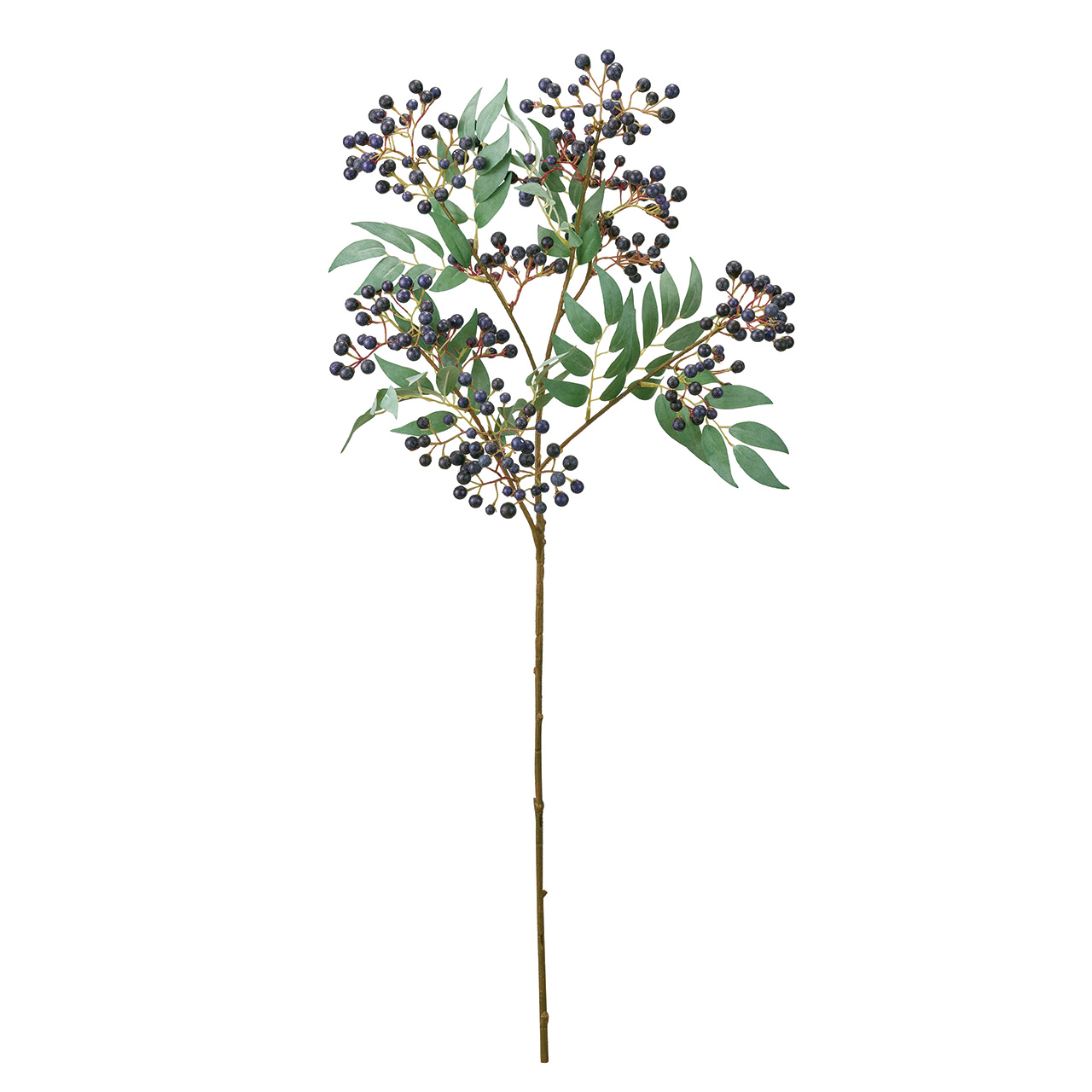 MAGIQ　ノワールベリーブランチ　ブルーブラック　アーティフィシャルフラワー　造花　実もの　ベリー　FM002362