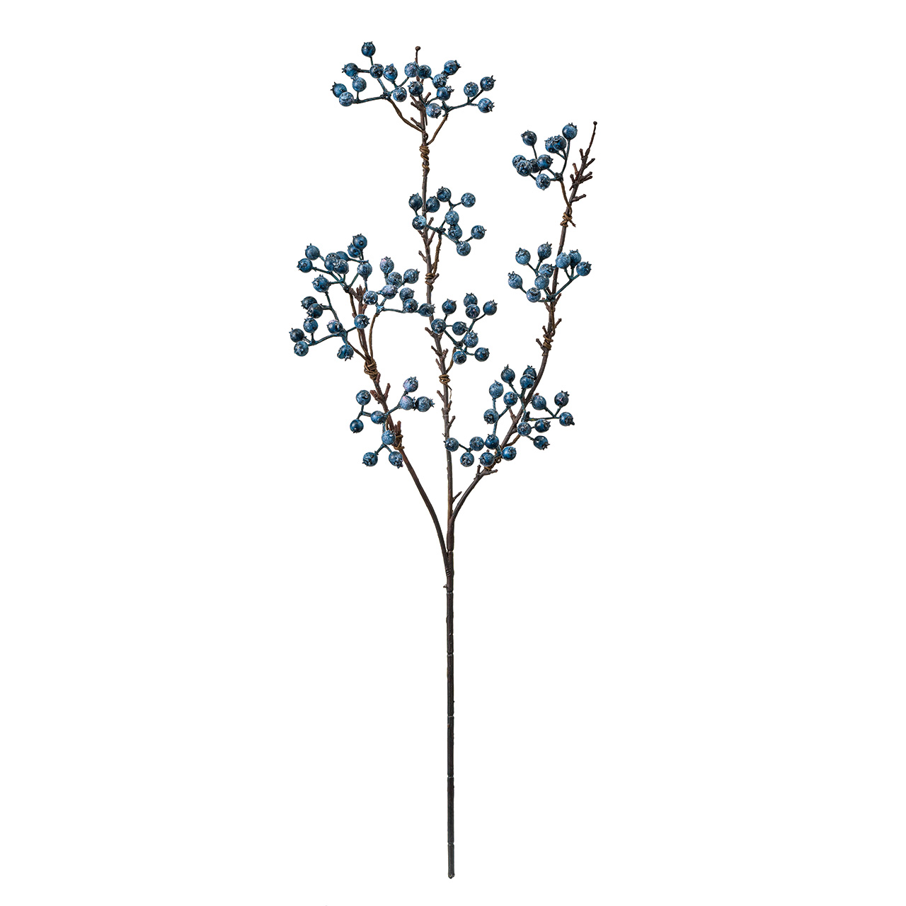 MAGIQ　フルーリーベリー　ダークブルー　アーティフィシャルフラワー　造花　実もの　ベリー　FM000525-010