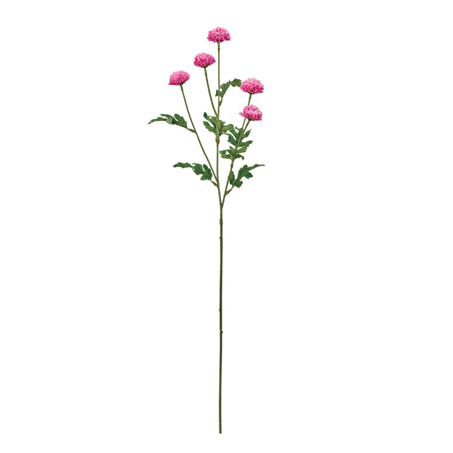 MAGIQ　ガーデンマム　ホットピンク　アーティフィシャルフラワー　造花　マム　菊　FM302525-052