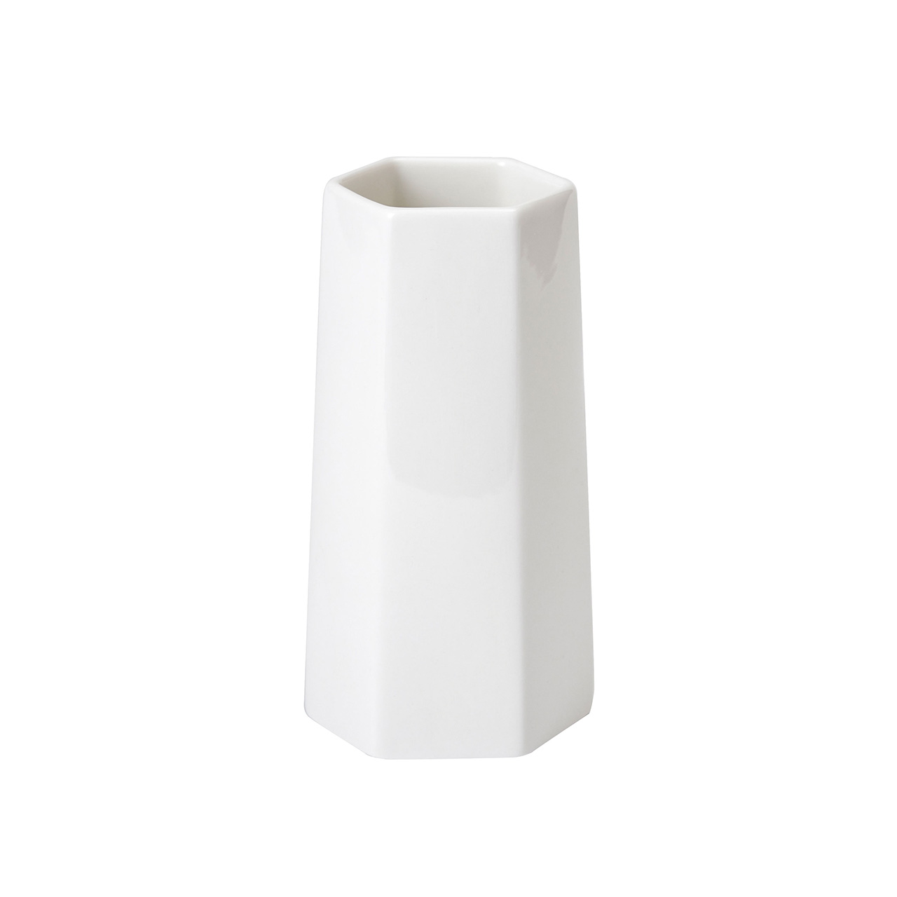 マイフラ】 通販/クレイ The VASE type D ホワイト 花器 花瓶 陶器 CC366431-100(長さ 約8×幅 約7.5×高さ  約16cm ホワイト): 花器・花瓶・フレーム・天然素材ベース/全国にMAGIQ、花器、花資材などをお届けします。