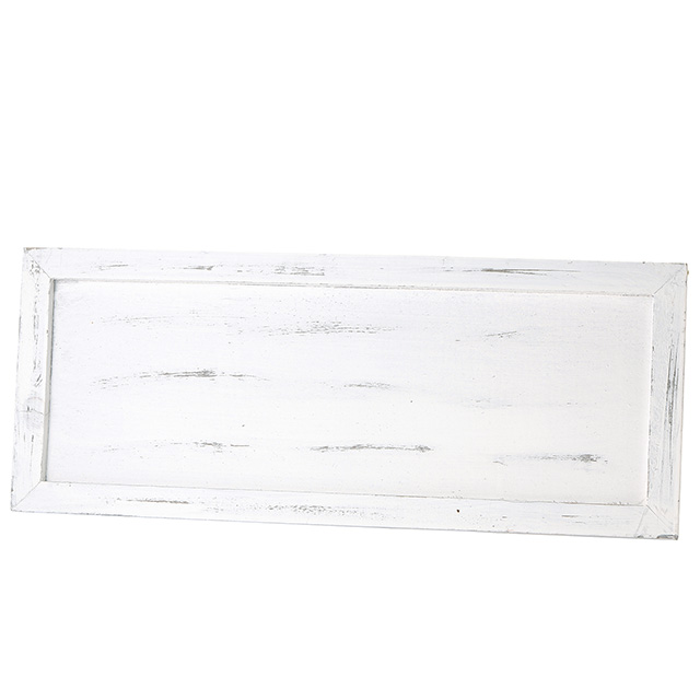 クレイ　Natural wood frame Board　レクト　ホワイト　フレーム　花器　ベース　CC680045-102