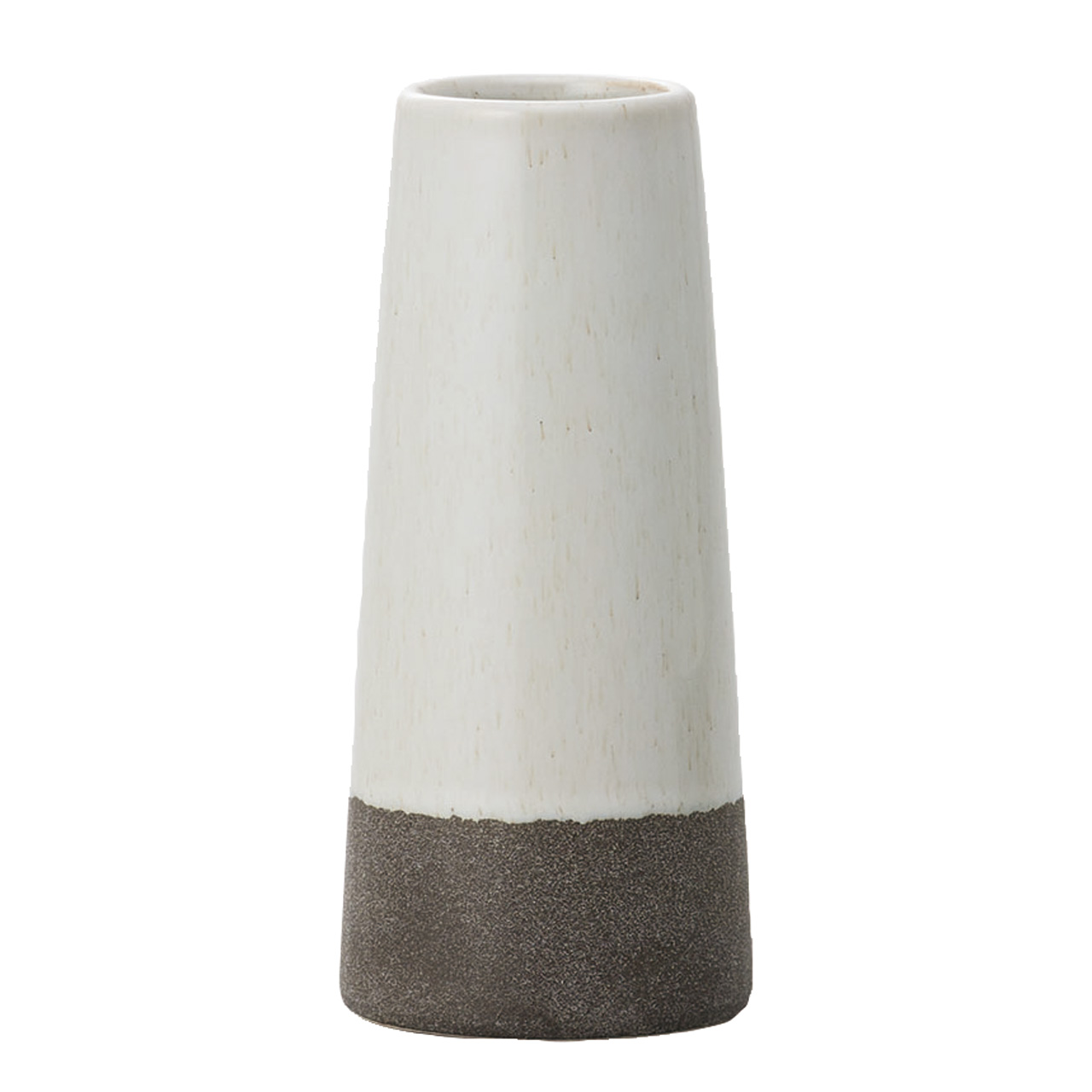 クレイ　ranka　7.5φ17H　SMOKE GRAY　花瓶　花器　陶器　CC190067-180