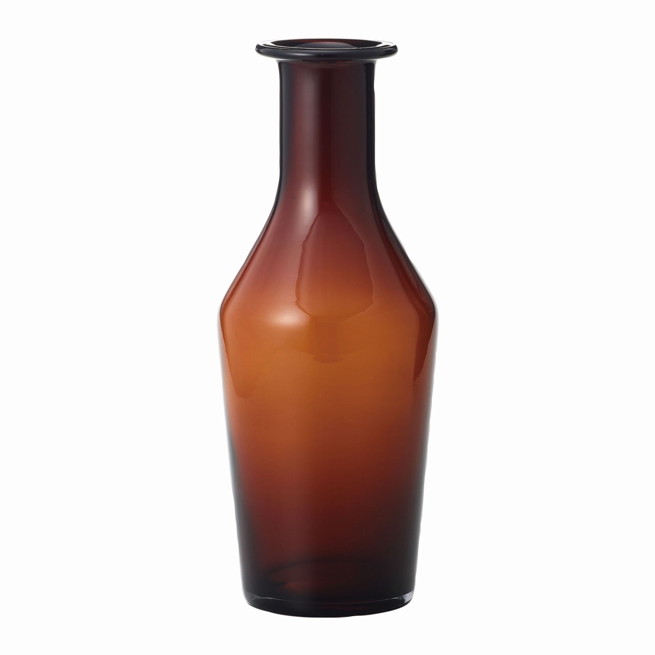クレイ　butelka　16φ40H　アンバー　花瓶　花器　ベース　ガラス　CC777742-200